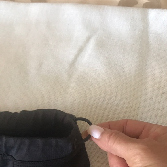 Adidas spandex shorts,front slit,string waist too - Picture 5 of 5